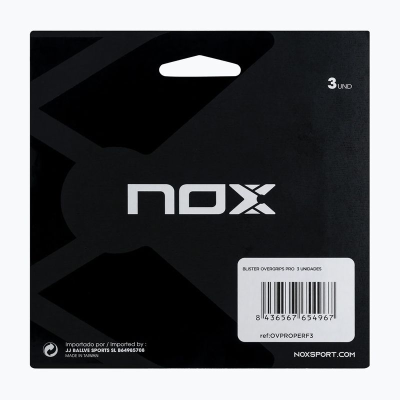 Padelio apvija NOX Pro Overgrip 3 pcs multicolour 2
