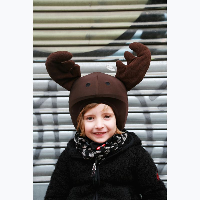 COOLCASC Moose rudos spalvos šalmo uždanga 12 6