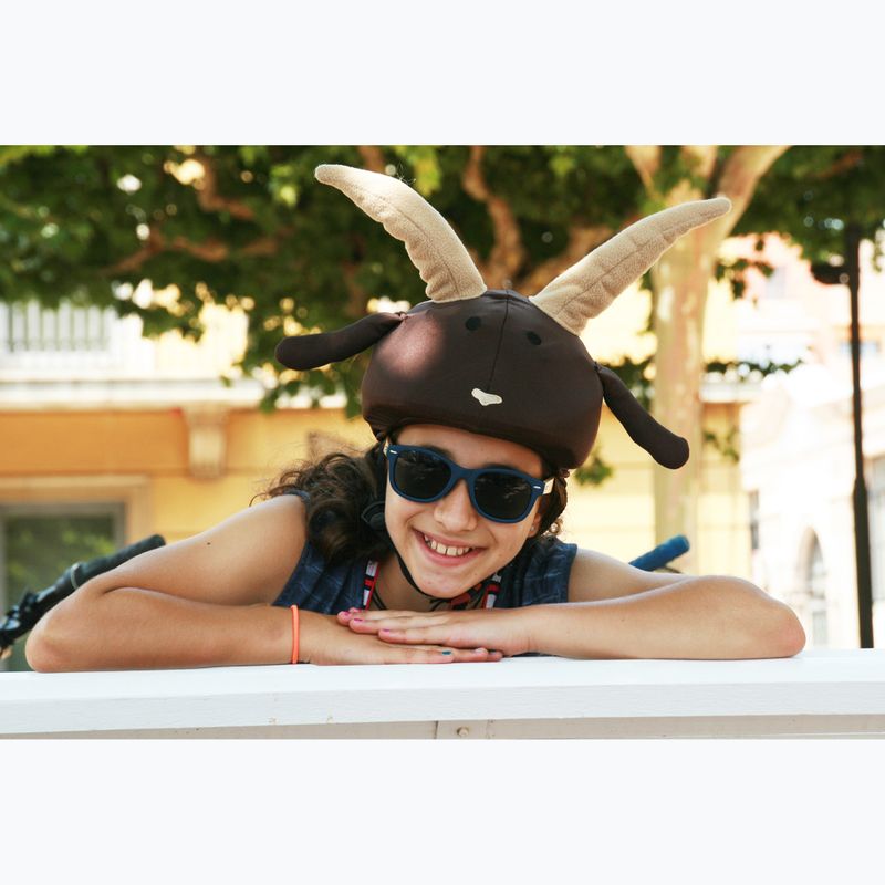 COOLCASC Ožkos šalmo kepurė ruda 18 5