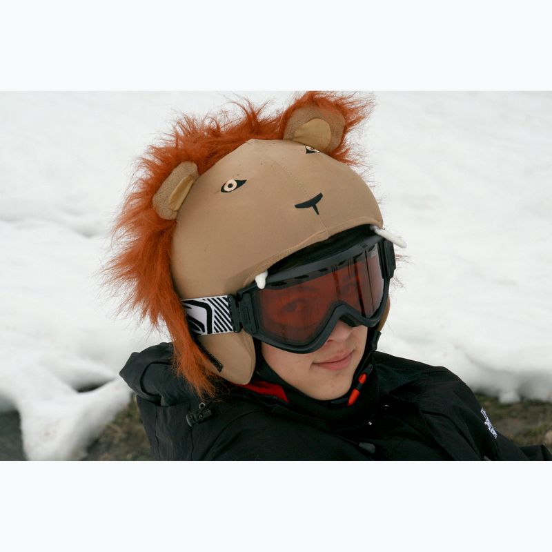 COOLCASC šalmo pagalvėlė Lion brown 23 8