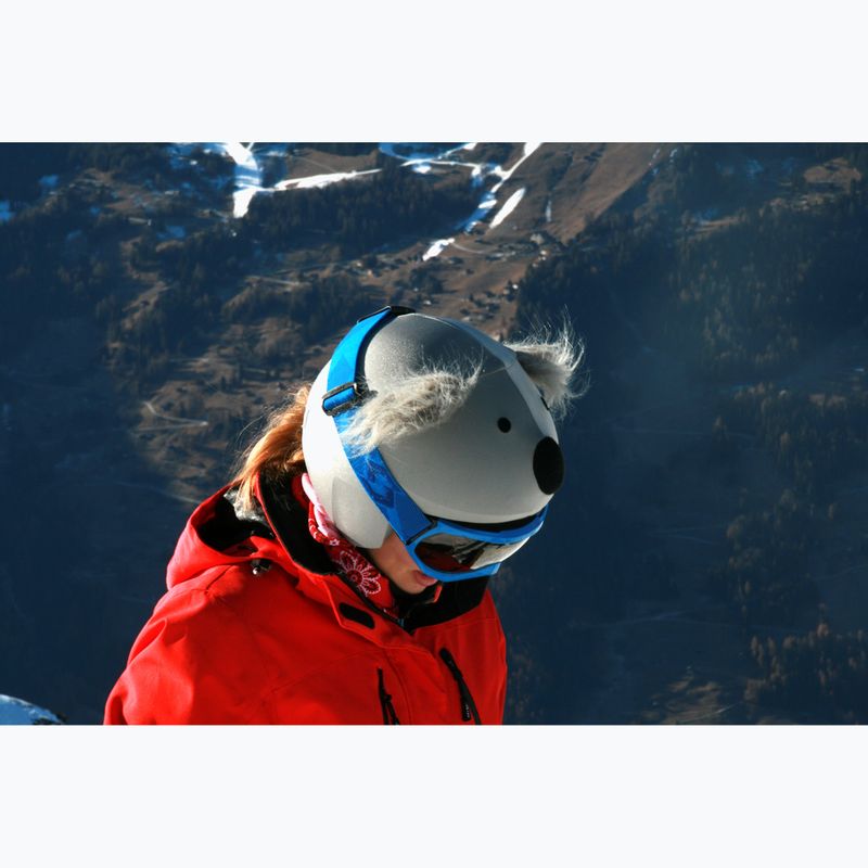 COOLCASC Koala pilkos spalvos šalmo uždanga 43 10