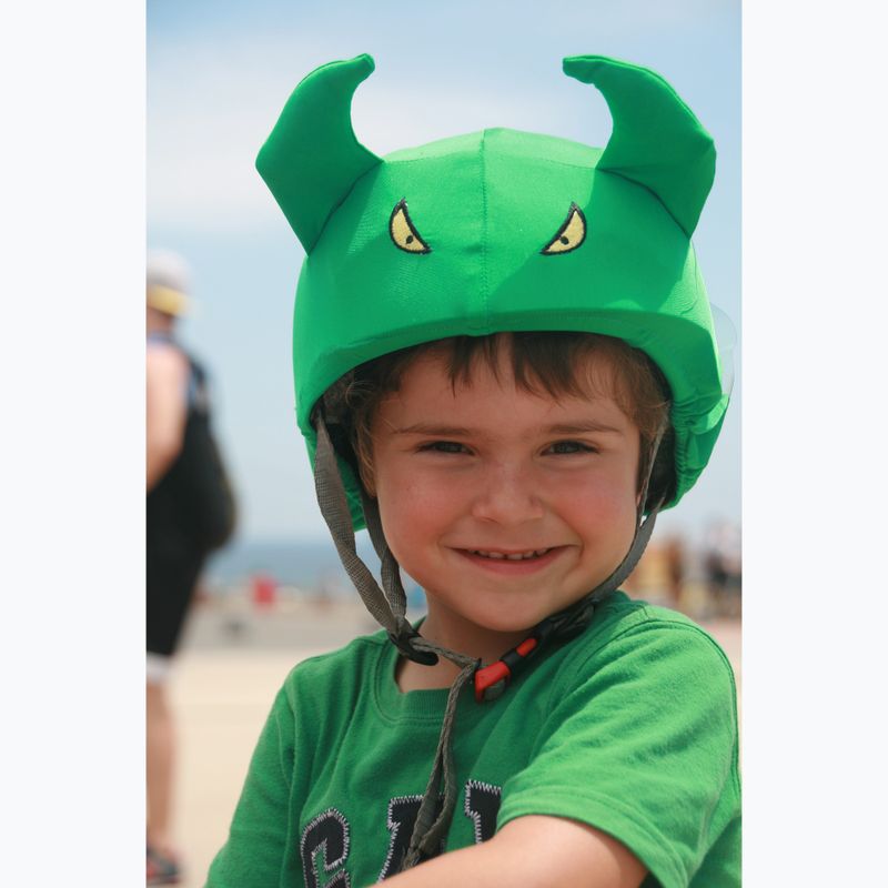 COOLCASC Demon žalias šalmo uždangalas S030 6