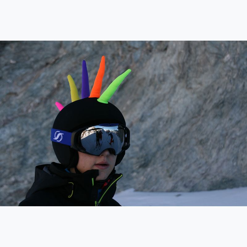 COOLCASC Crest šalmo uždanga juoda S082 6