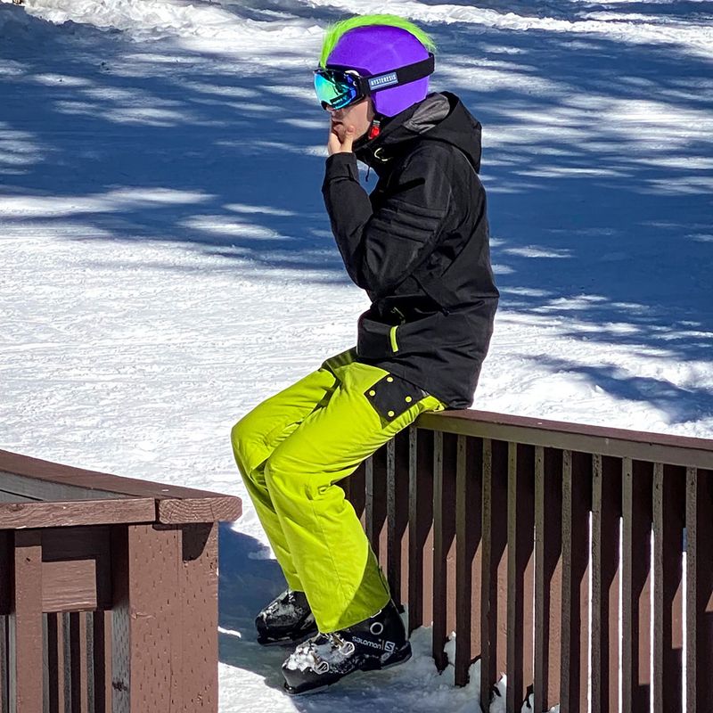 Šalmo uždangalas Coolcasc Green Mohican 9