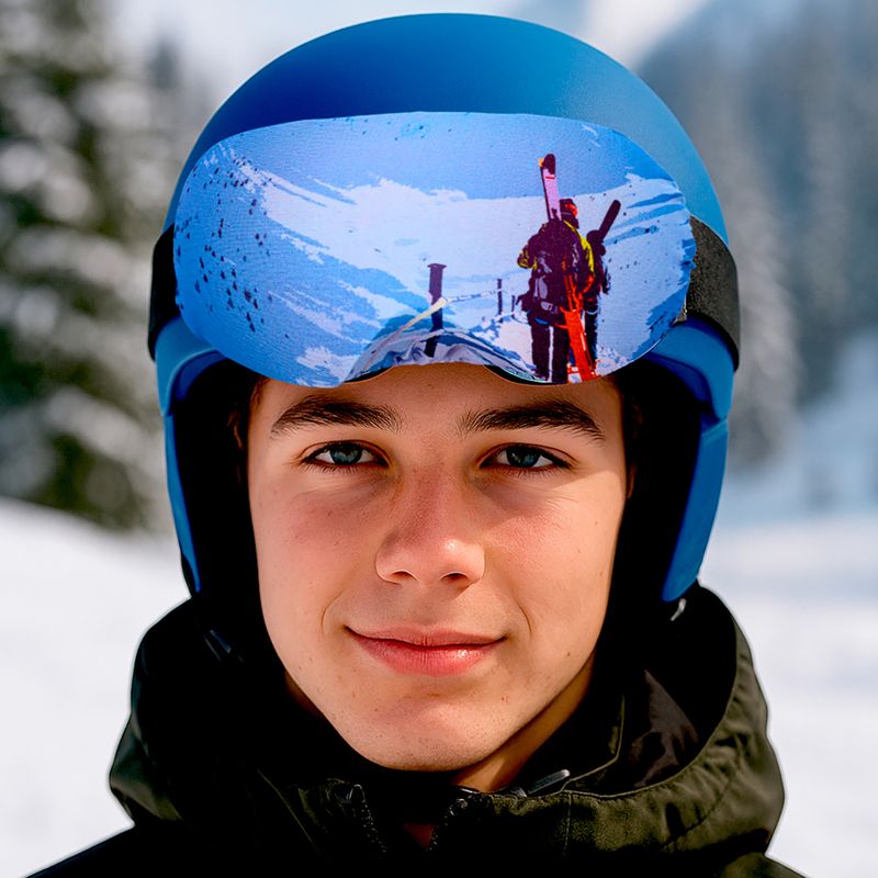 Dėklas slidinėjimo akiniams COOLCASC Skiers 2