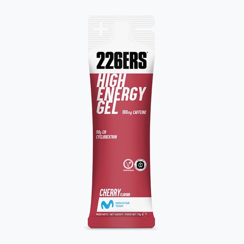 Energetinis gelis 226ERS High Energy Caffeine 76 g vyšnia