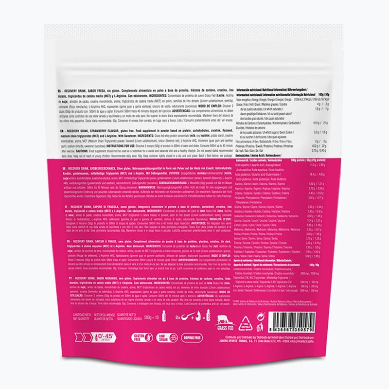 Regeneruojantis gėrimas 226ERS Recovery Drink 0,5 kg braškė 2