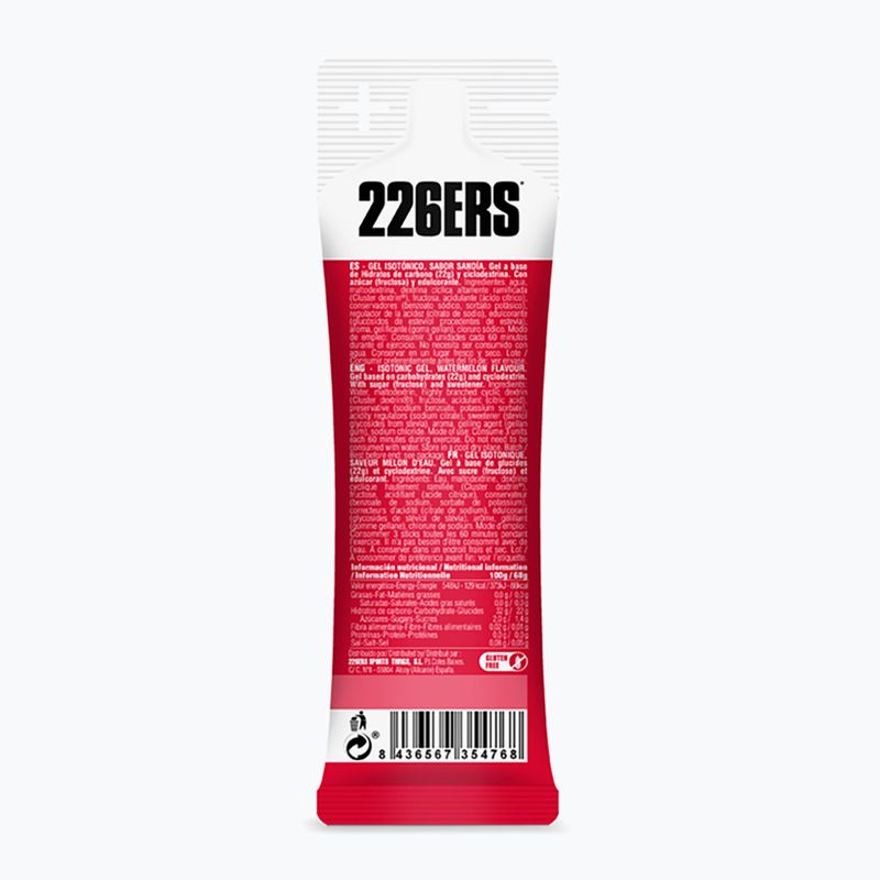 Energetinis gelis 226ERS Isotonic 68 g arbūzas 2
