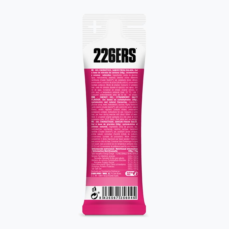 Energetinis gelis 226ERS High Energy Salty 76 g sūri braškė 2