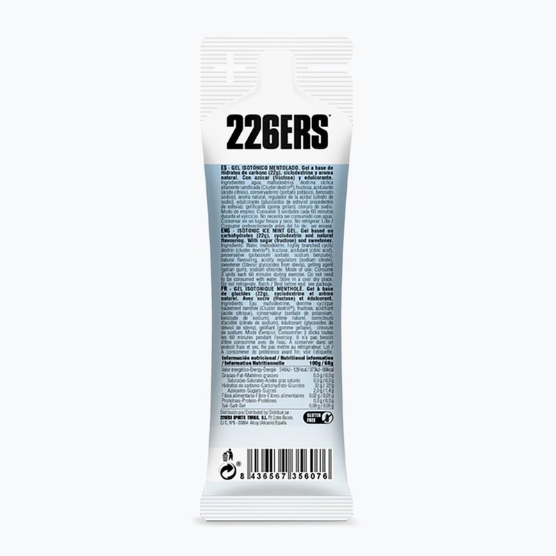 Energetinis gelis 226ERS Isotonic Ice 68 g mėta 2