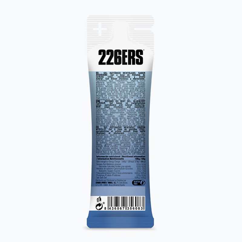 Energetinis gelis 226ERS Isotonic Ice 68 g mėlynių-mėtų 2