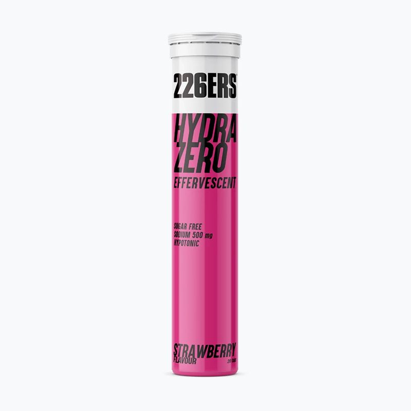 Hipotoninis gėrimas 226ERS Hydrazero Efervescent 20 tab. braškių skonio