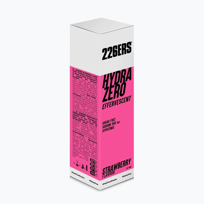 Hipotoninis gėrimas 226ERS Hydrazero Efervescent 20 tab. braškių skonio 4