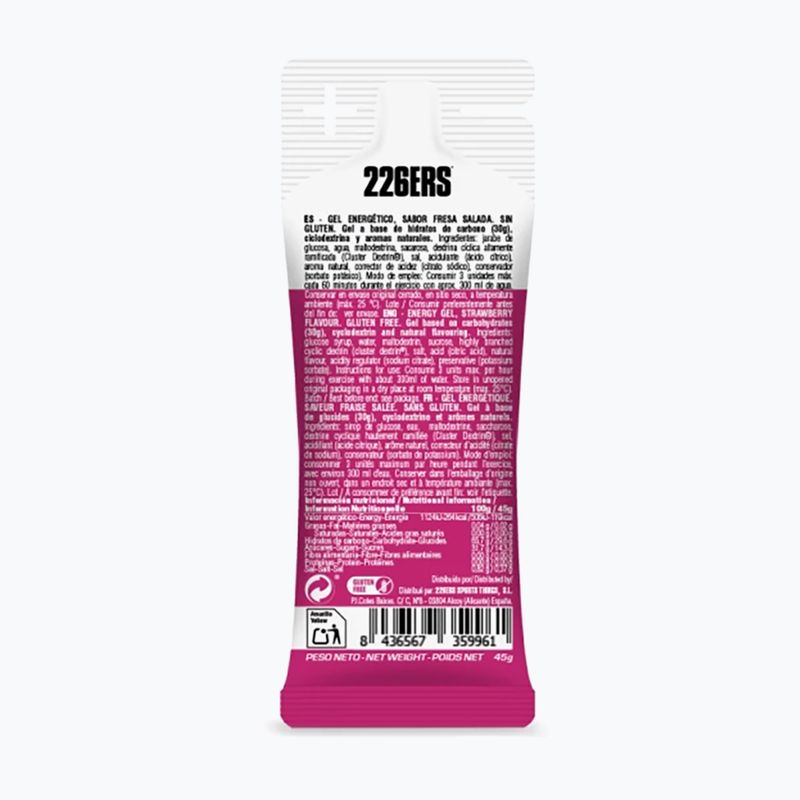 Energetinis gelis 226ERS High Energy XS 45 g salty strawberry 2