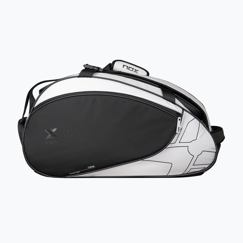 Krepšys padelio raketėms NOX Luxury Master Series Padelbag 60 l white/black