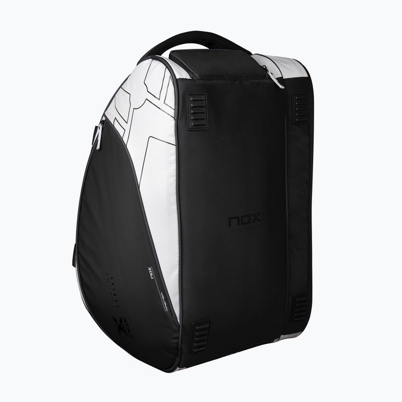 Krepšys padelio raketėms NOX Luxury Master Series Padelbag 60 l white/black 4