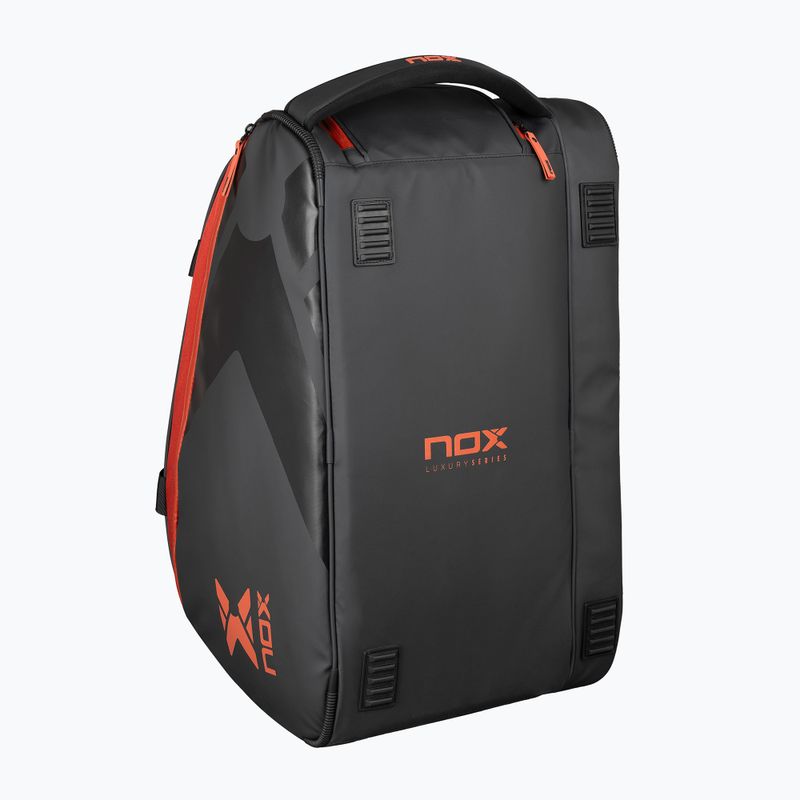 Padelio krepšys NOX Luxury Open Series 60 l black/red 5