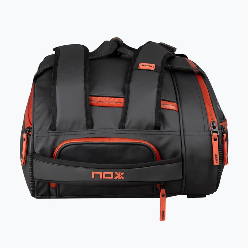 Padelio krepšys NOX Luxury Open Series 60 l black/red 9