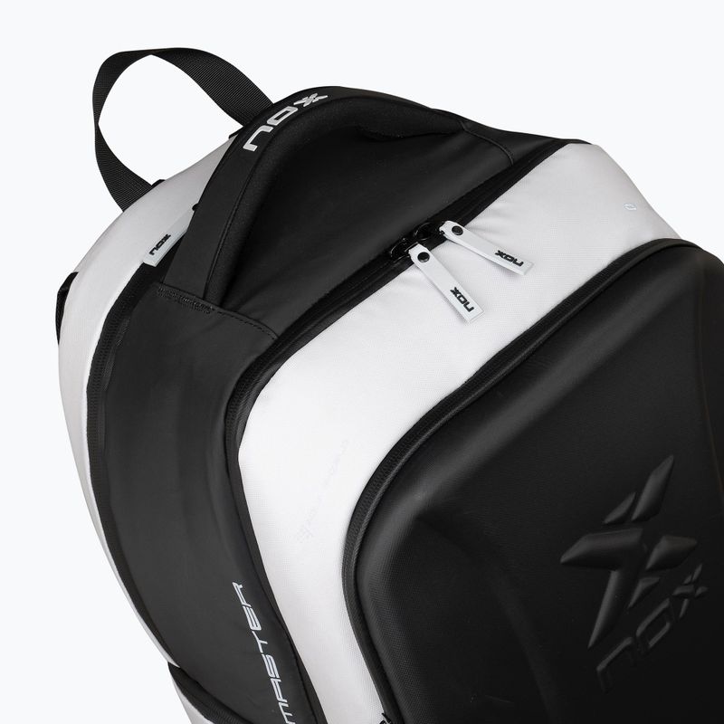 Kuprinė padelio raketėms NOX Luxury Master Series Backpack 30 l white/black 6