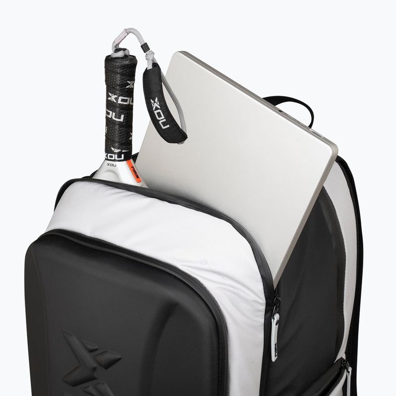 Kuprinė padelio raketėms NOX Luxury Master Series Backpack 30 l white/black 9