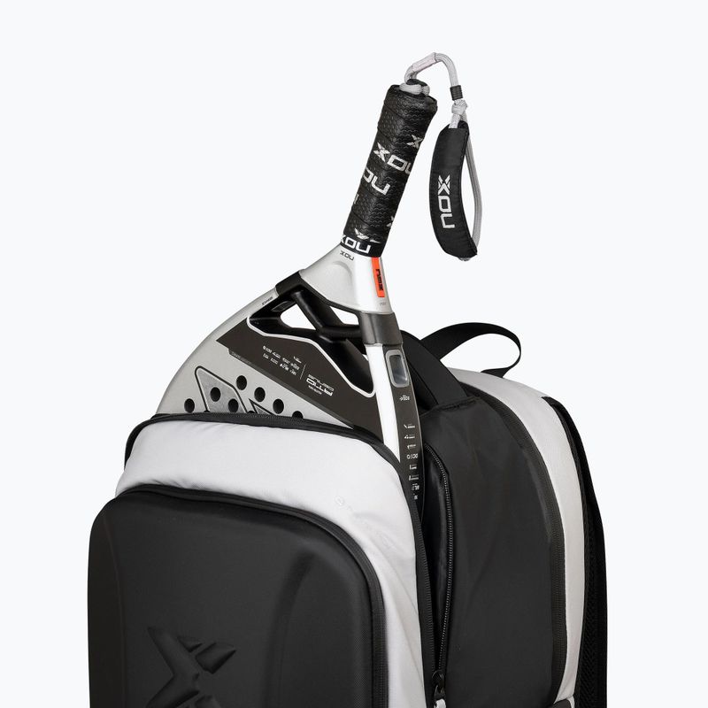 Kuprinė padelio raketėms NOX Luxury Master Series Backpack 30 l white/black 10
