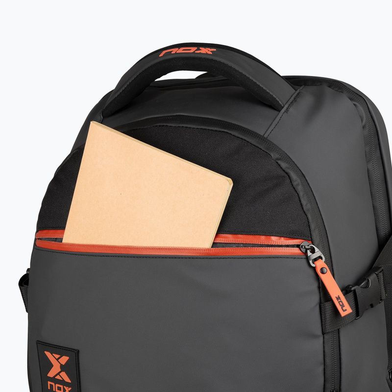 Kuprinė padelio raketėms NOX Luxury Open Series Backpack 30 l black/red 8