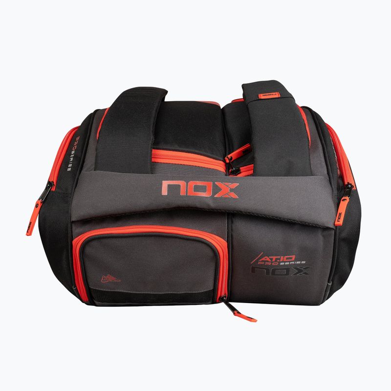 Krepšys padelio raketėms NOX AT10 XXL Padelbag 90 l grey/orange 3