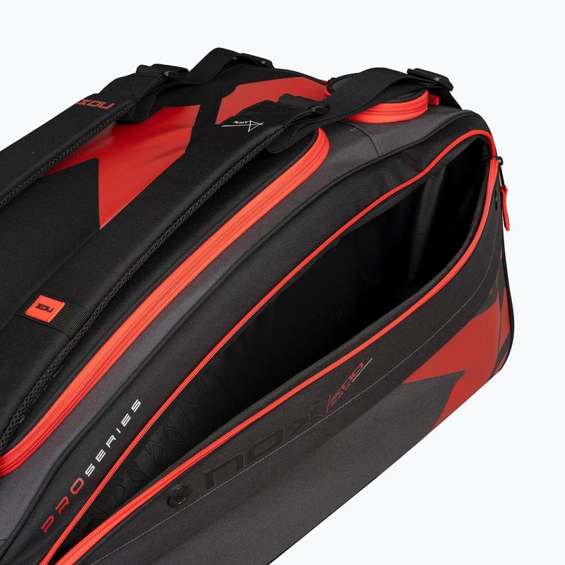 Krepšys padelio raketėms NOX AT10 XXL Padelbag 90 l grey/orange 7