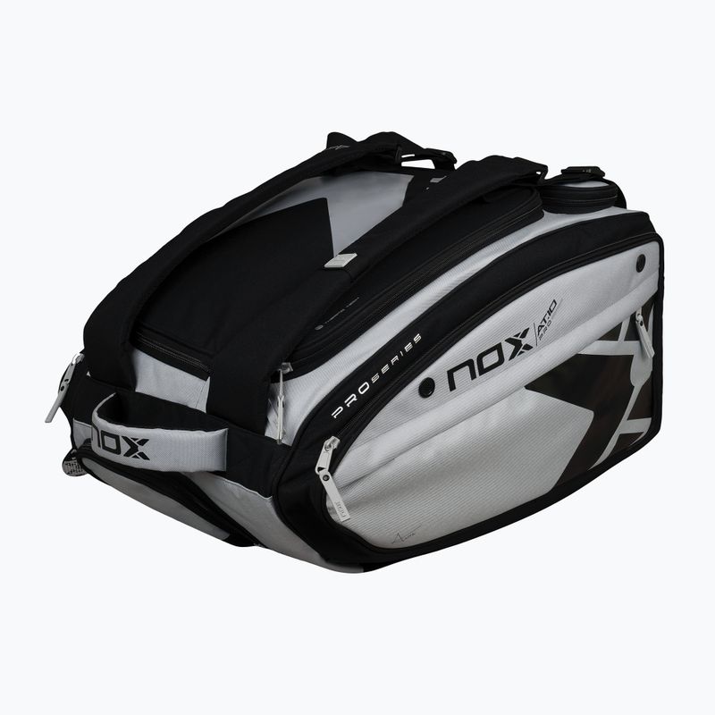 Padelio krepšys NOX AT10 Competition XL Compact 80 l grey/black 2