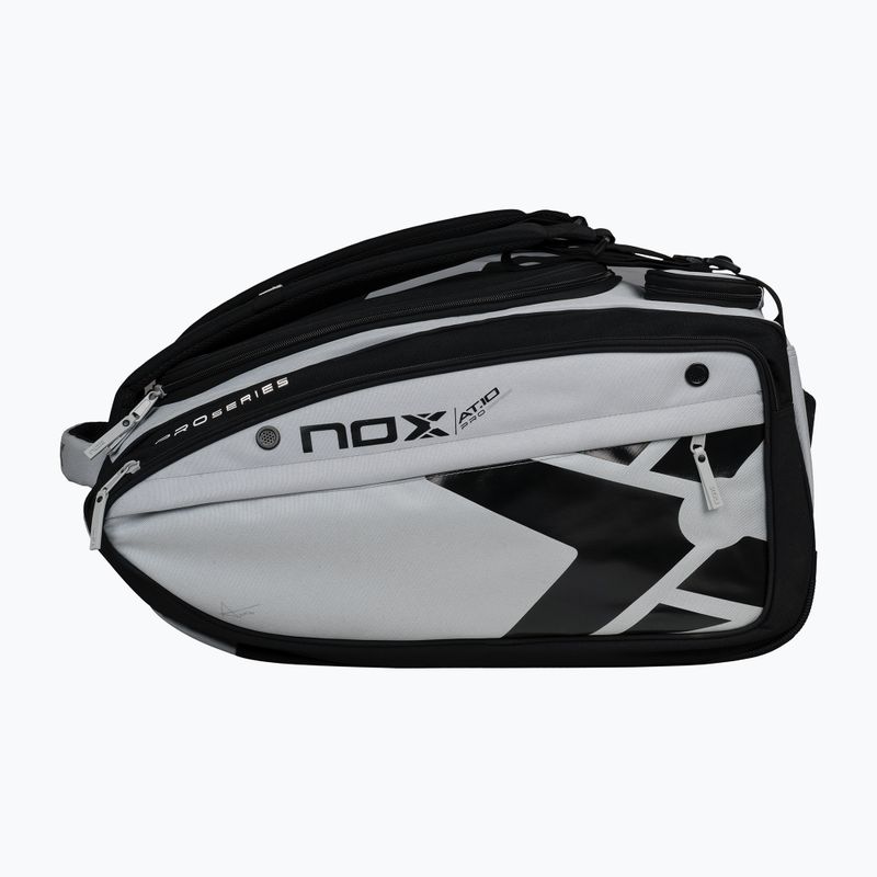 Padelio krepšys NOX AT10 Competition XL Compact 80 l grey/black 3