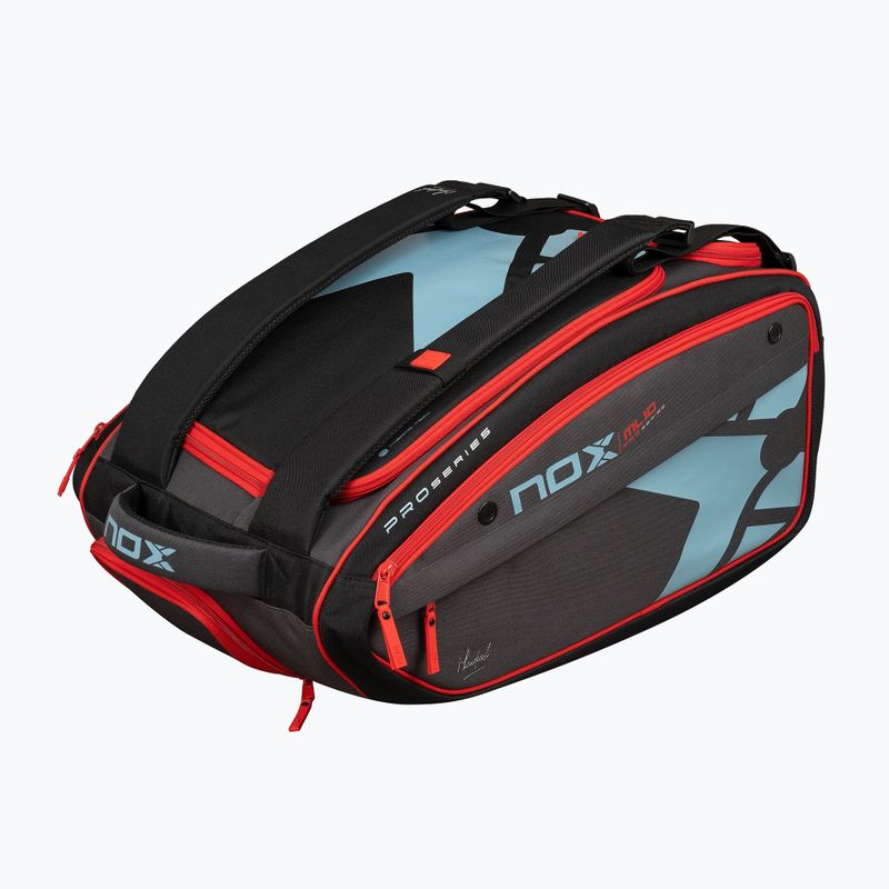 Krepšys padelio raketėms NOX ML10 Competition XL Compact Padelbag 80 l grey/black/orange 3