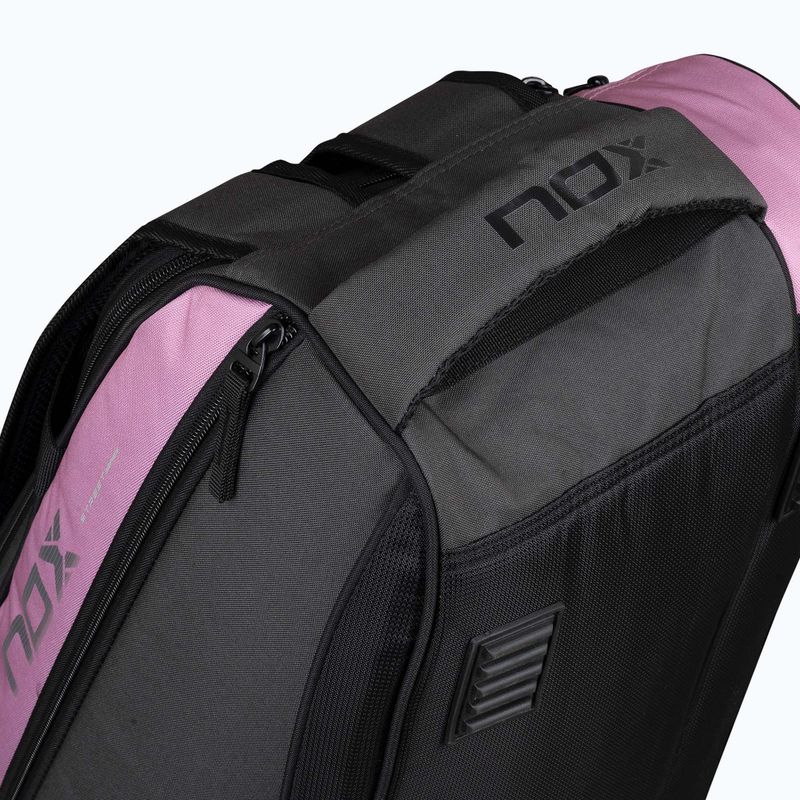 Padelio krepšys NOX Street Series 45 l grey/pink 10