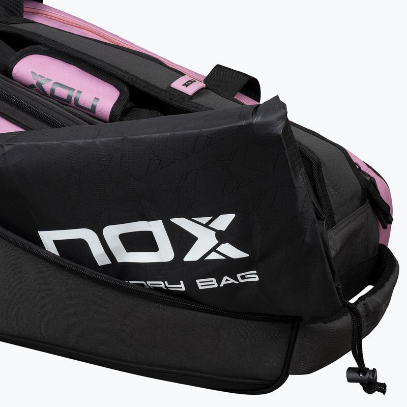 Padelio krepšys NOX Street Series 45 l grey/pink 13