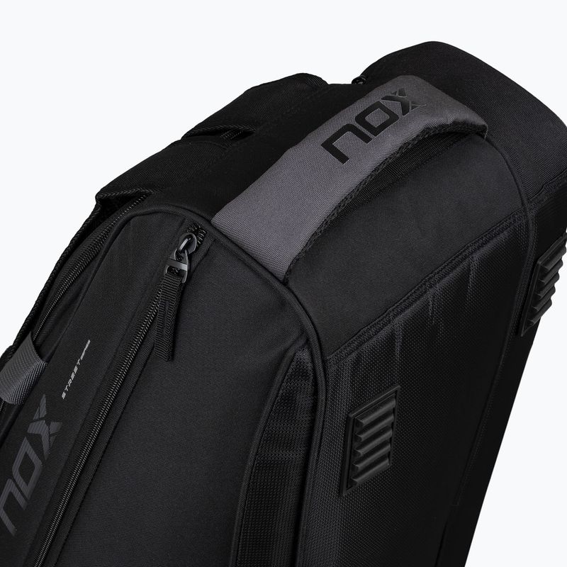 Padelio krepšys NOX Street Series 45 l black/grey 10