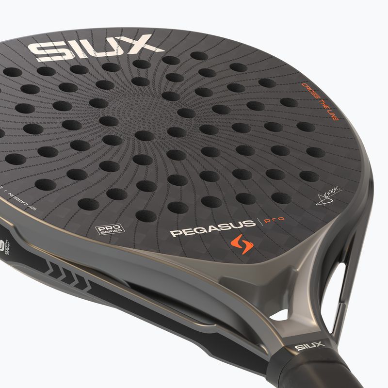 Padelio raketė SIUX Pegasus Pro storm grey 9