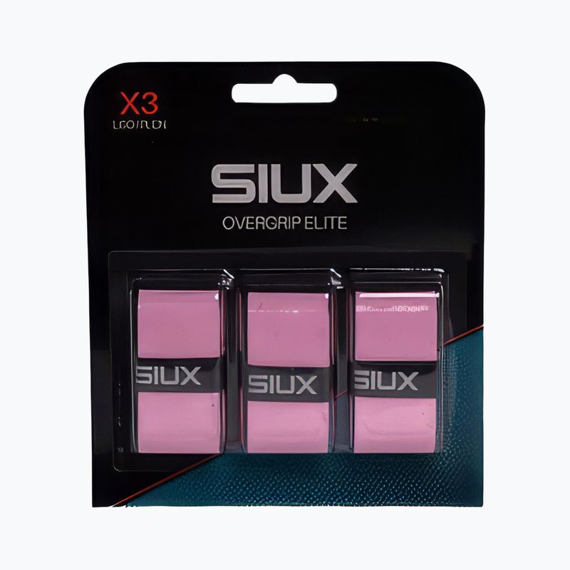 Padelio apvija Siux Elite Overgrip 3 pack pink