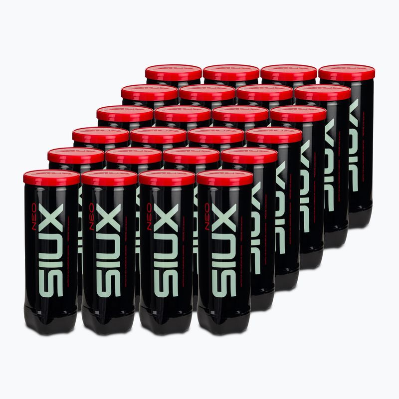 Padelio kamuoliai Siux Neo Box 72 pack red