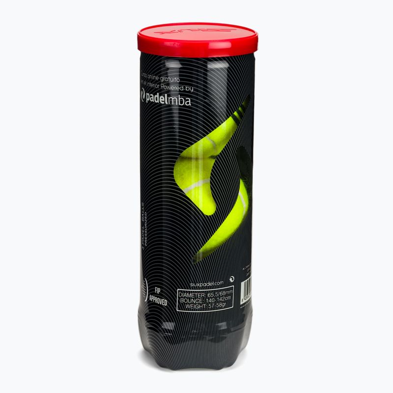 Padelio kamuoliai Siux Neo Box 72 pack red 3