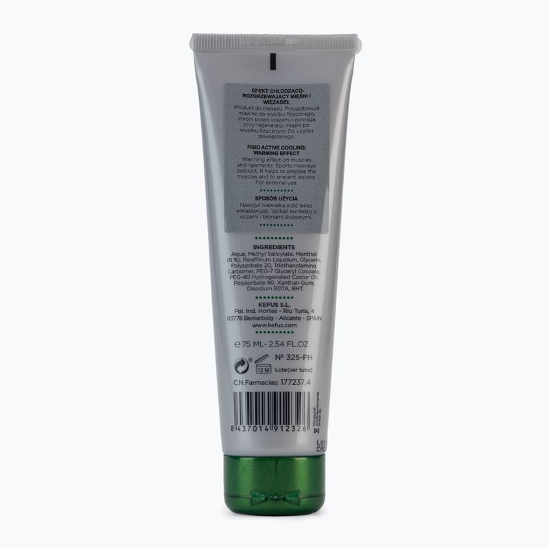 Kefus Fisio aktyvus šaldomasis ir šildomasis gelis FISIO-75 2