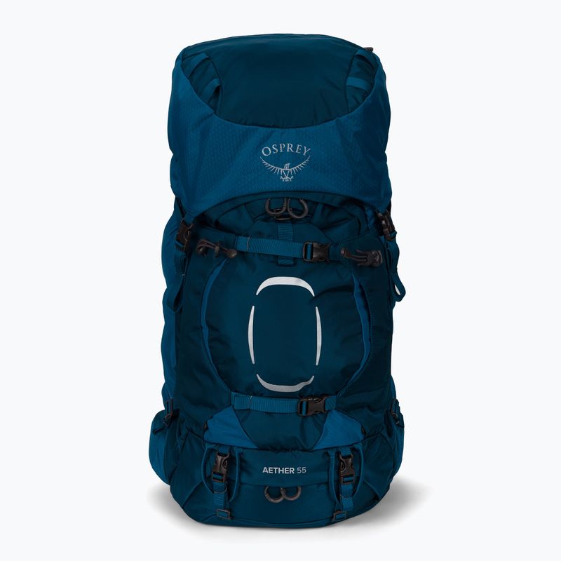 Vyriška turistinė kuprinė Osprey Aether 55 l blue 10002879 2