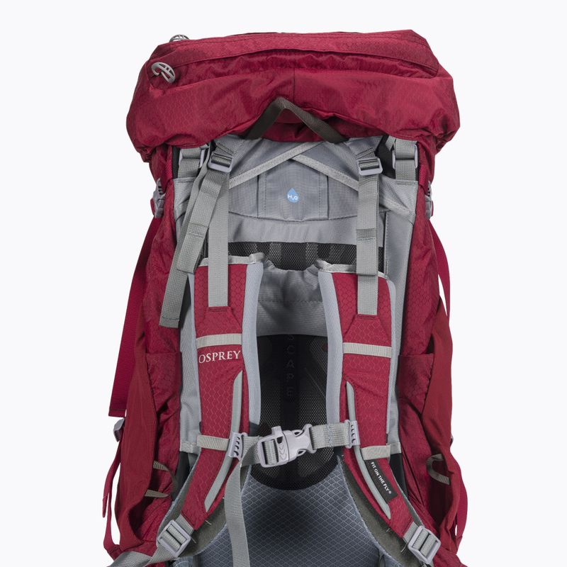 Moteriška trekingo kuprinė Osprey Ariel 65 l raudona 10002883 5