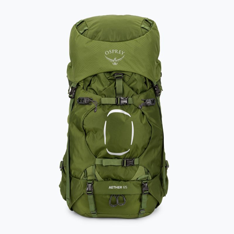 Vyriška žygio kuprinė Osprey Aether 65 l garlic mustard green