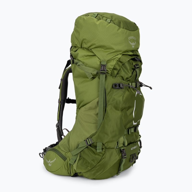 Vyriška žygio kuprinė Osprey Aether 65 l garlic mustard green 2