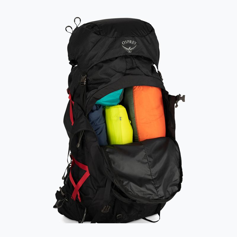 Vyriška turistinė kuprinė Osprey Aether Plus 100 l black 6