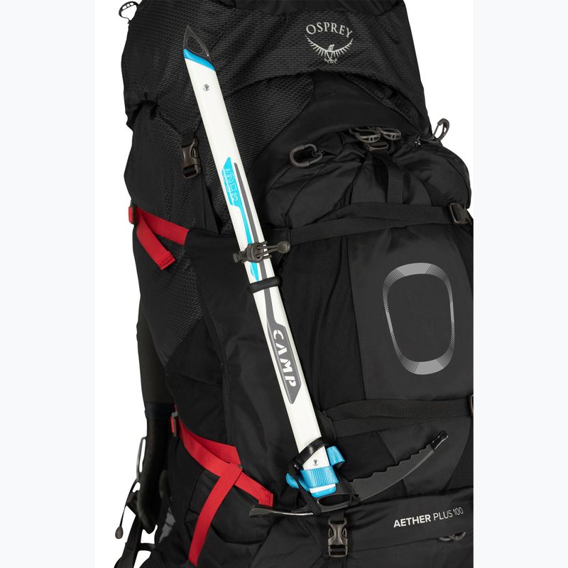 Vyriška turistinė kuprinė Osprey Aether Plus 100 l black 9