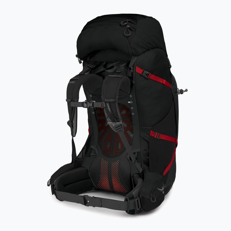 Vyriška žygio kuprinė Osprey Aether Plus 100 l black 2