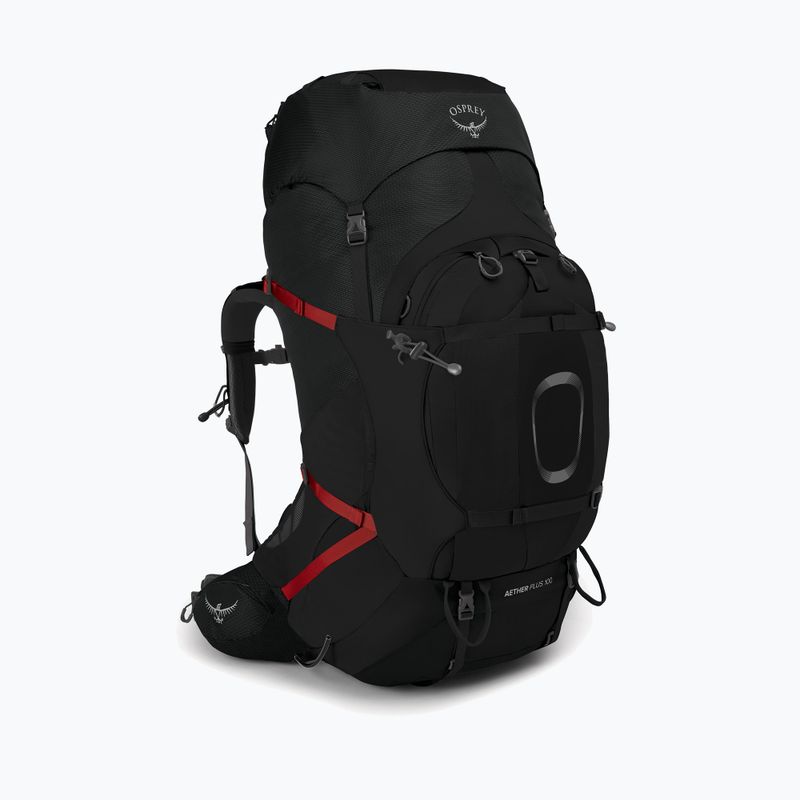 Vyriška žygio kuprinė Osprey Aether Plus 100 l black 2