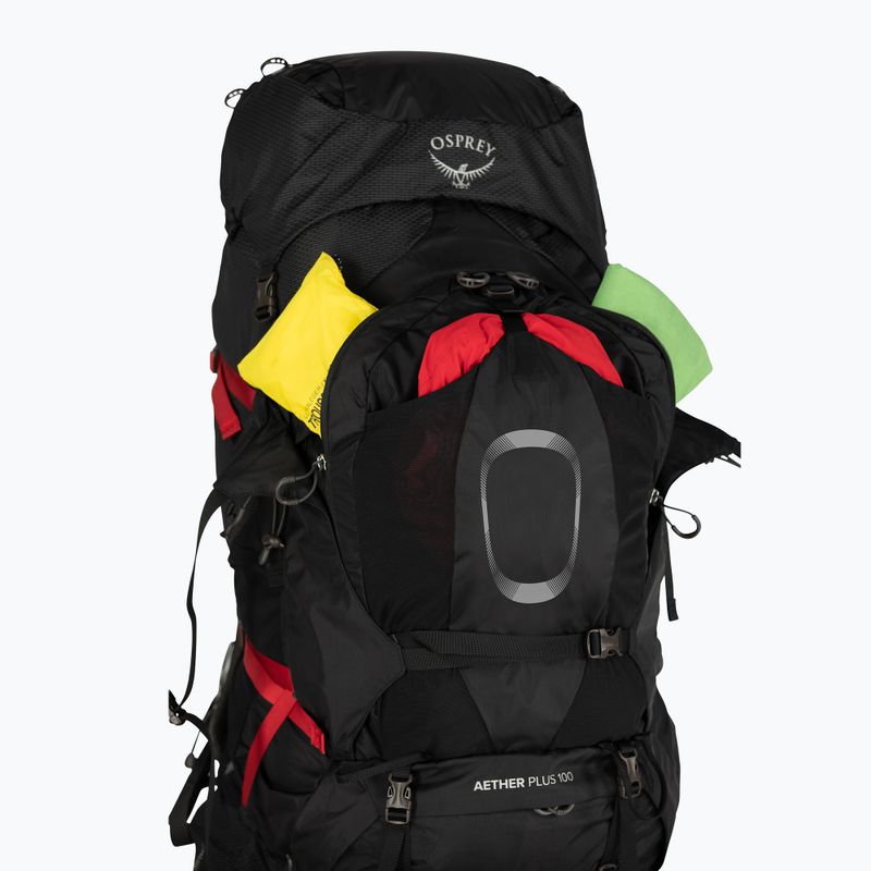 Vyriška žygio kuprinė Osprey Aether Plus 100 l black 4
