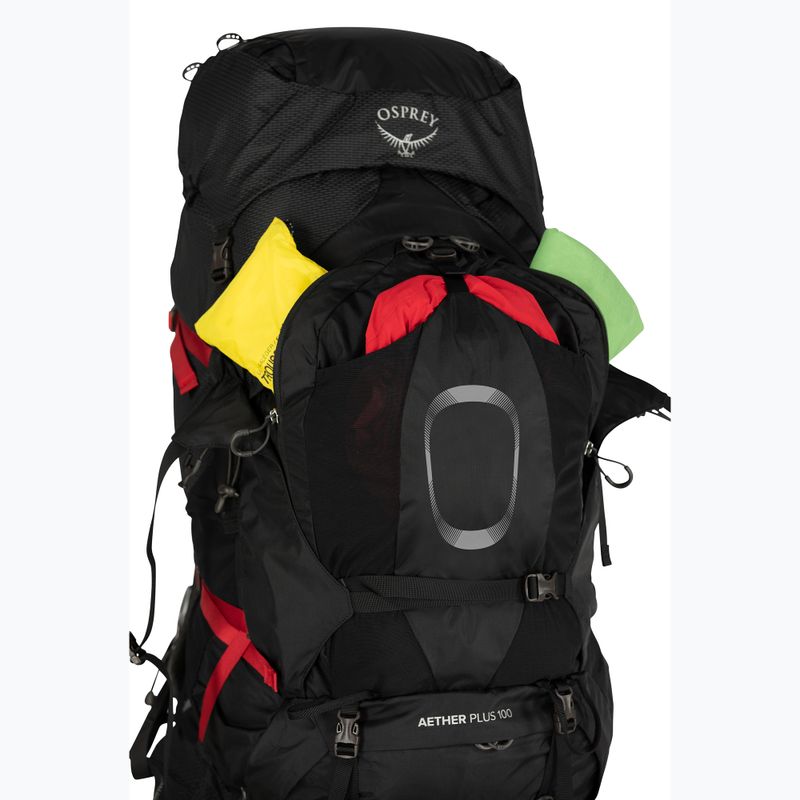 Vyriška žygio kuprinė Osprey Aether Plus 100 l black 4