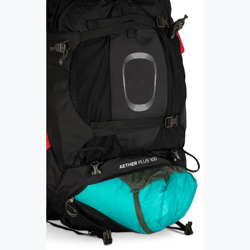 Vyriška žygio kuprinė Osprey Aether Plus 100 l black 6